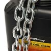 Forney Grade 30 G30 Proof Coil Chain, Zinc-Plated, 3/8 in x 63ft 70413